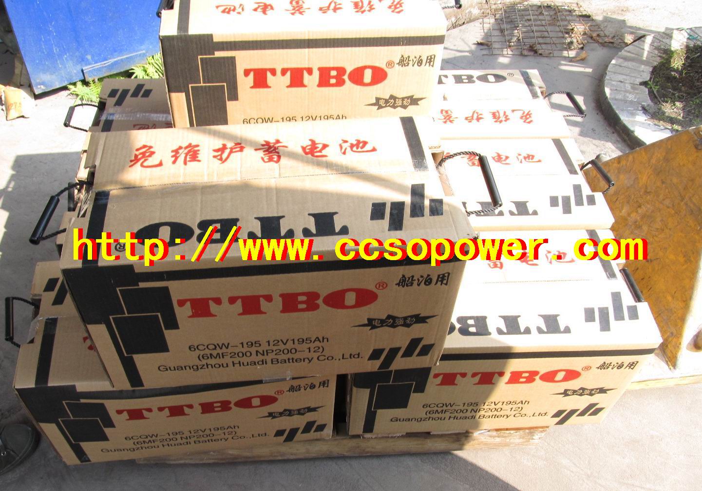 船用TTBO蓄电池6-CQW-195